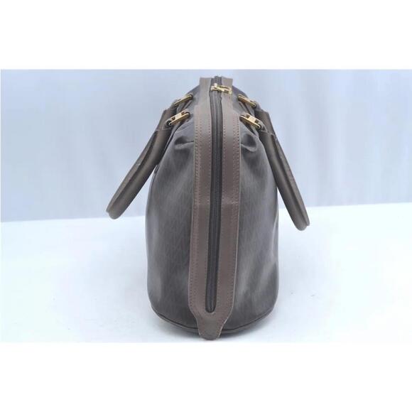 Vintage Valentino Dome Chevron PVC Leather Boston Bag (VAXX099) - Picture 4 of 12